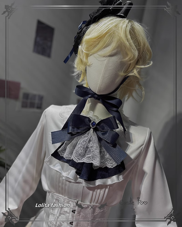 Ouji Lolita Outfit Prince Set Coat Shirt Pants 39364:629802