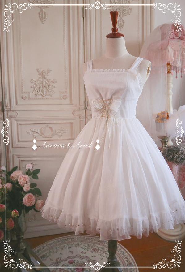 A-line Lolita Petticoat 45CM 8M Hem Soft Organza Daily Wear 42244:734858