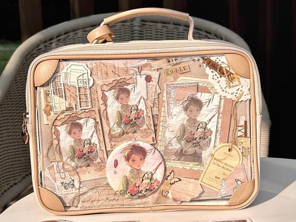 Kawaii Itabag Crossbody Shoulder Bag Vintage Square Bag 35278:491640 35278:491640