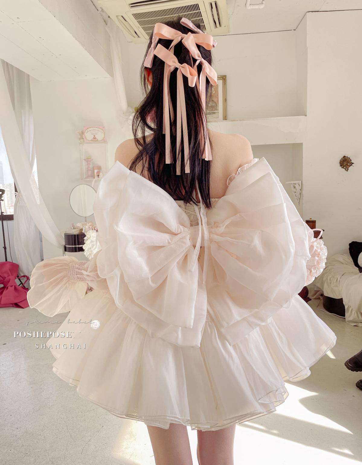 Pink Lolita Dress Corset Dress Princess Dress 36384:540754 36384:540754
