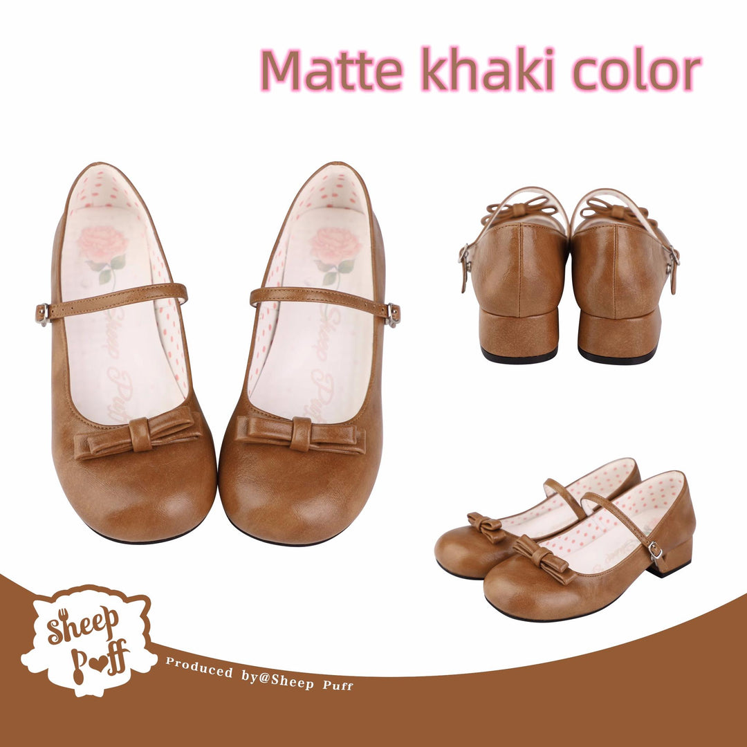 Kawaii Fashion Lolita Round-Toe Flat Shoes 13Colors (35 36 37 38 39 40 41) 22822:329974