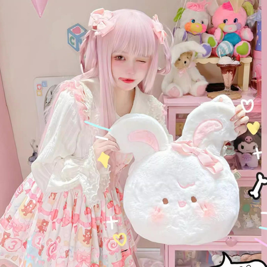 Lolita Plush Bag White Bunny Bag 32408:386044 32408:386044