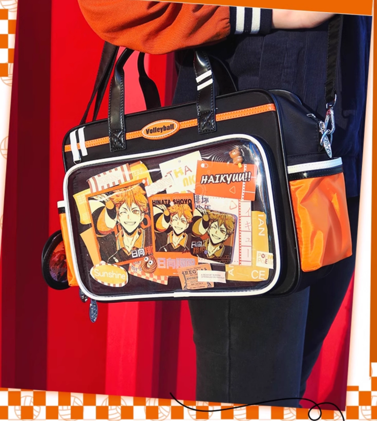 Volleyball Itabag Large Capacity Crossbody Bag 40118:677102