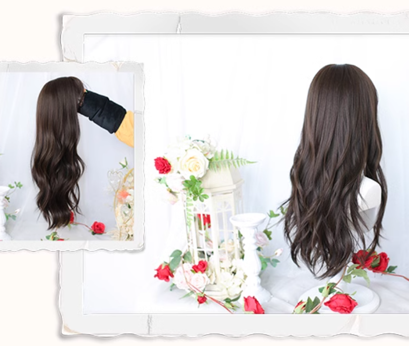 Lolita Wig Long Curly Wig Natural Wig Multi-color 35618:496298 35618:496298