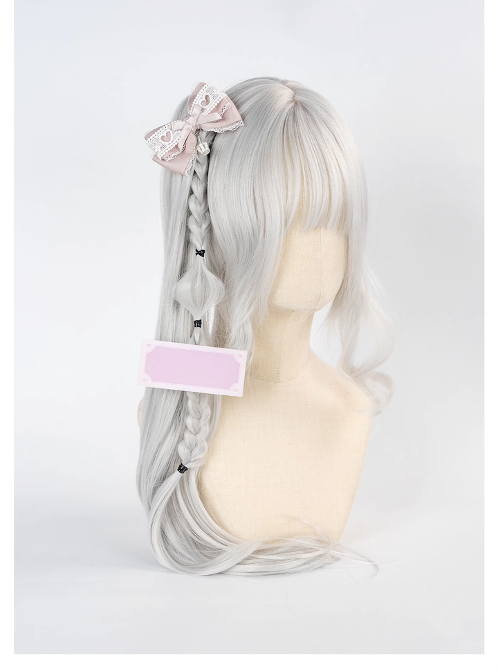 Jirai Kei Hair Clip Ryousangata Barrette Lolita Bow Headpiece 41588:704190