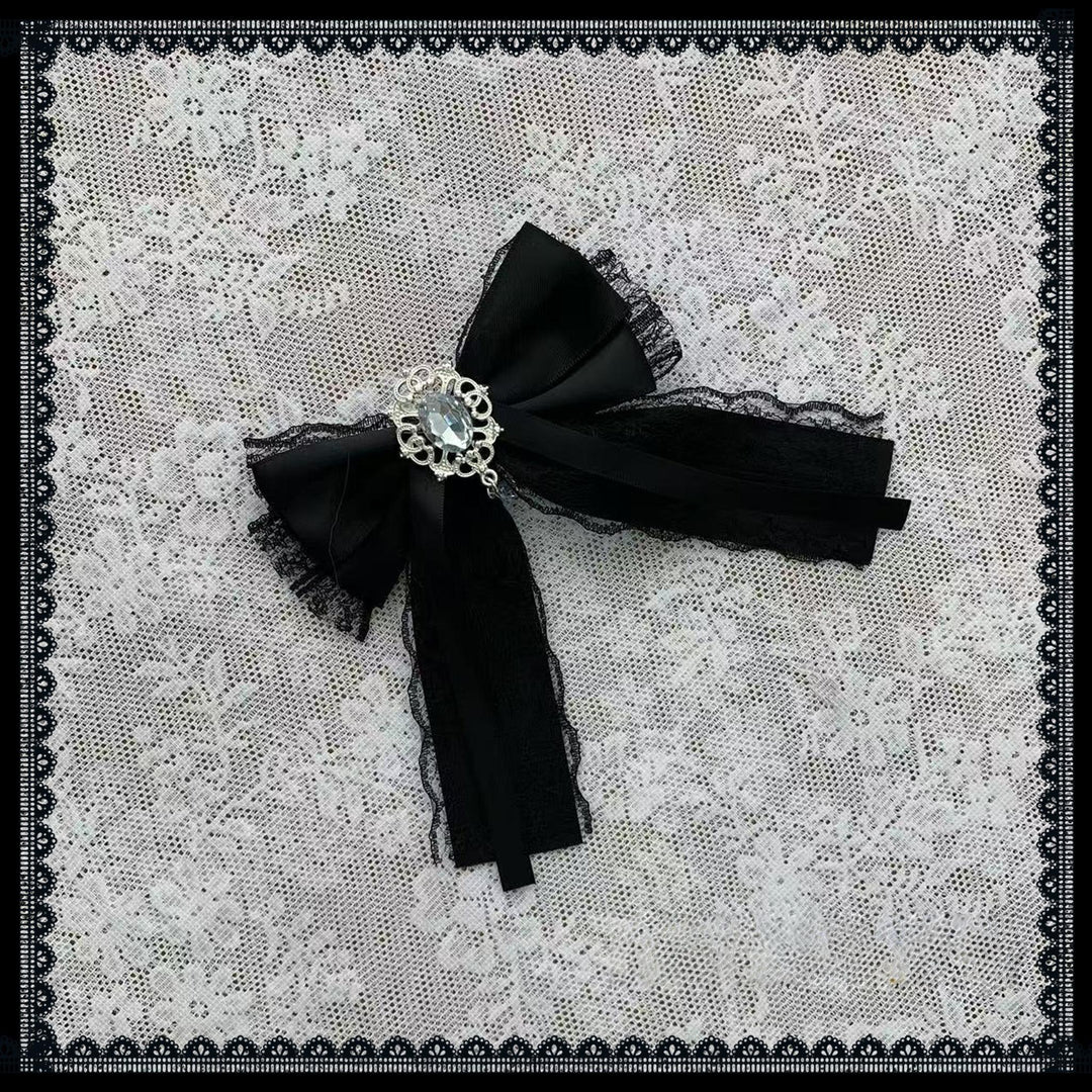 Jirai Kei Lace Sleeve Blouse, Ruffle Details 45194:841398