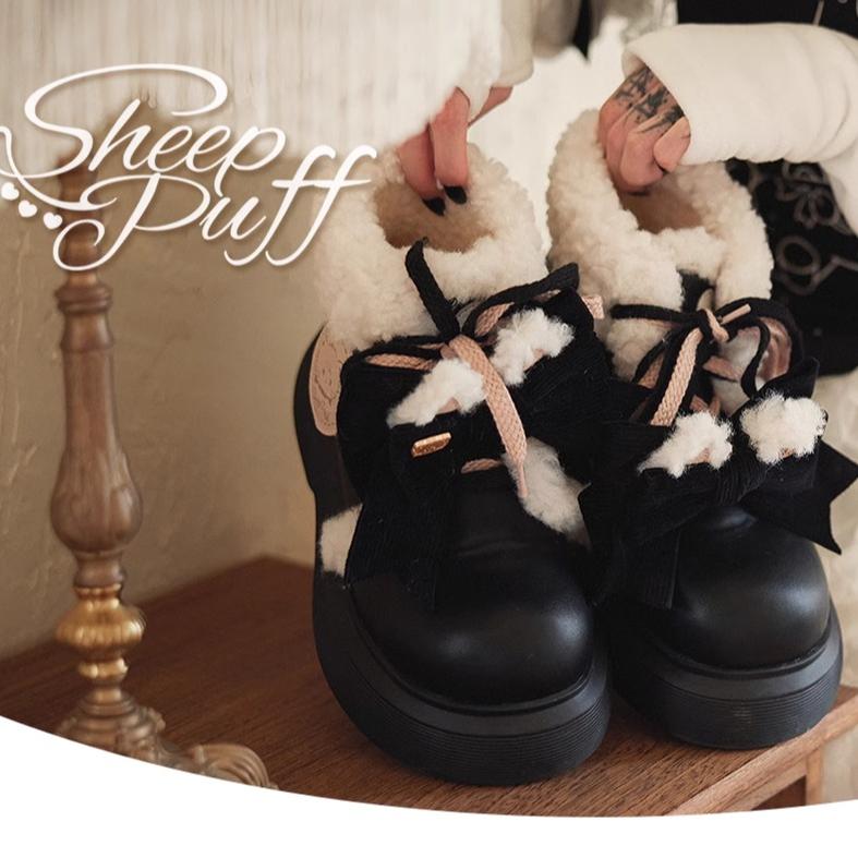 Kawaii Shoes Animal Ears Short Snow Boots 33770:447286 33770:447286