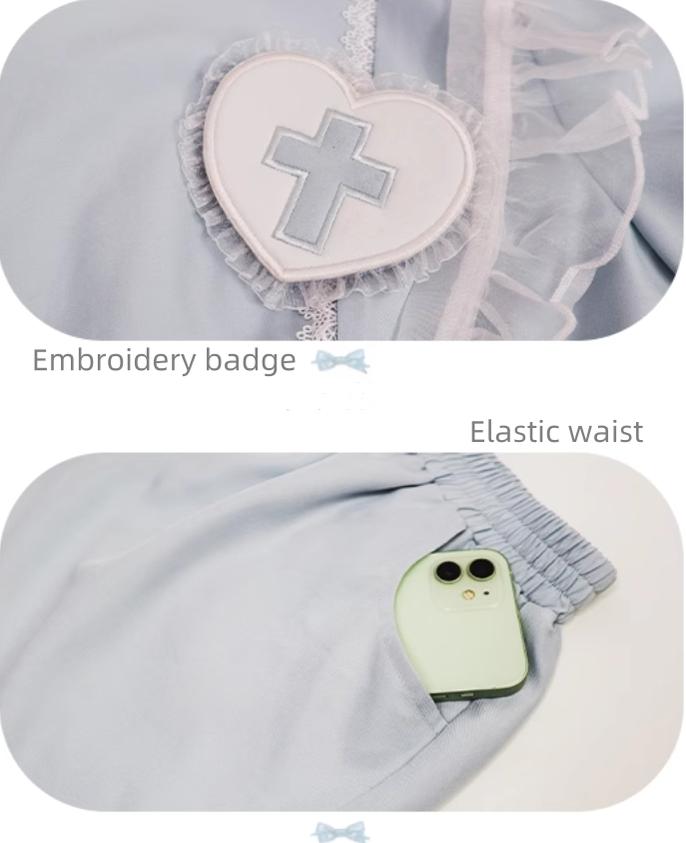 Tenshi Kaiwai Dress Set Nurse Medical Series Outfit Sets 37460:560254