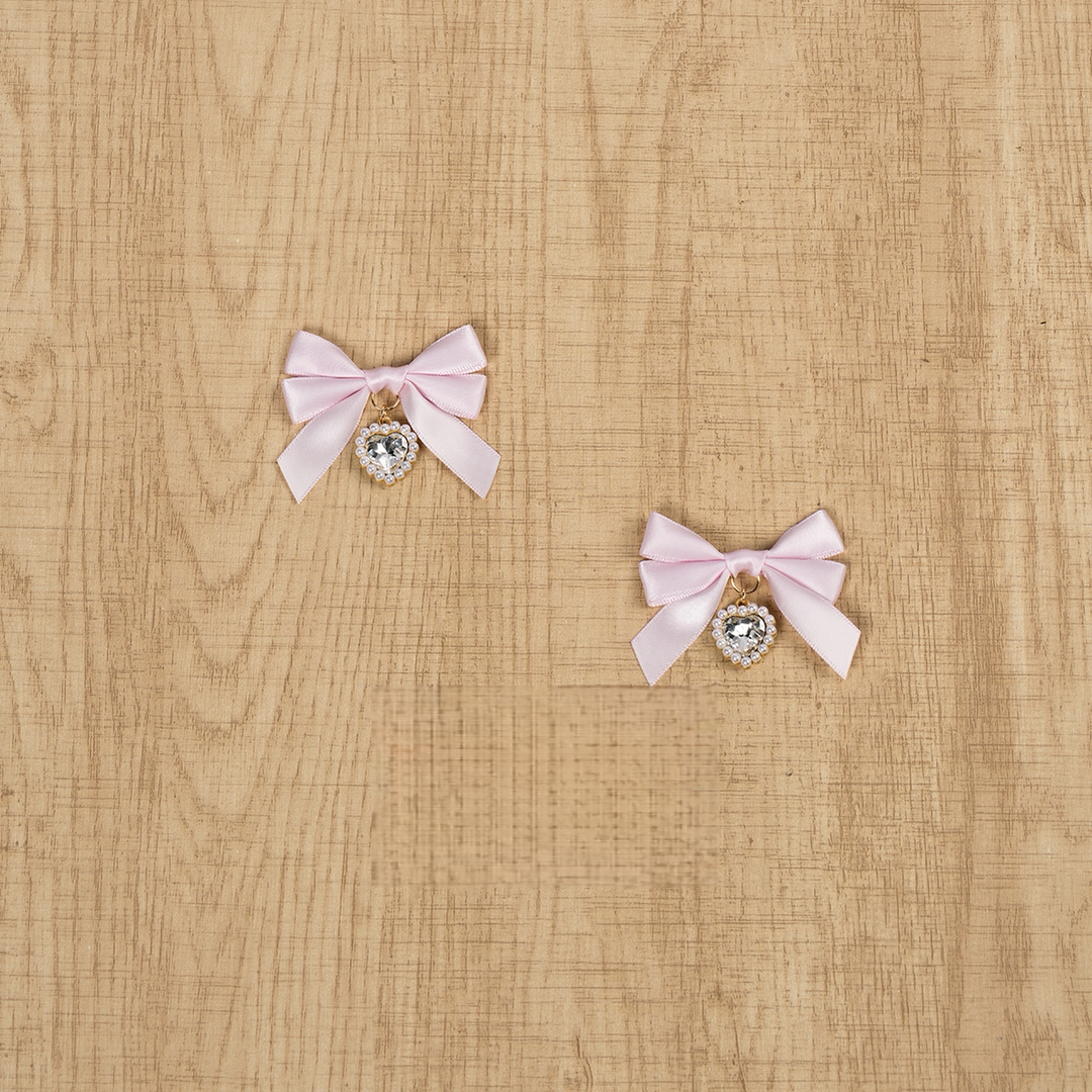 Jirai Kei Hair Clips, Rhinestone Pendant, Cutlery Pendant 44682:829999
