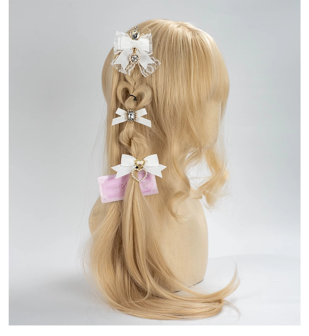 Jirai Kei Hair Clip Lolita Barrette Crown Side Clip 40896:695220