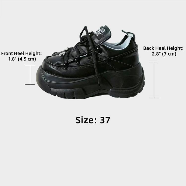 Jirai Kei High Platform Shoes, Casual Sneakers 44006:793196
