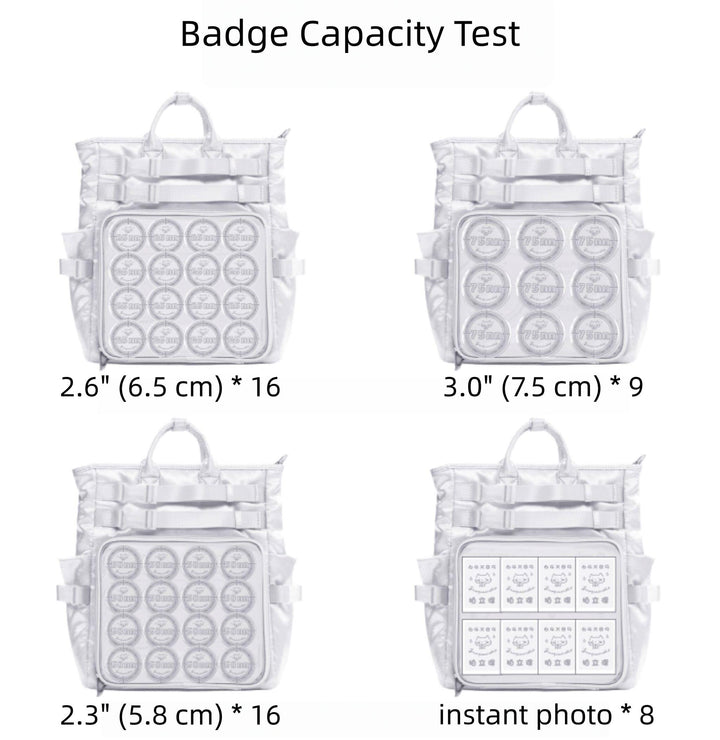 Large Capacity Itabag Backpack, Satin Waterproof Fabric 45429:850265