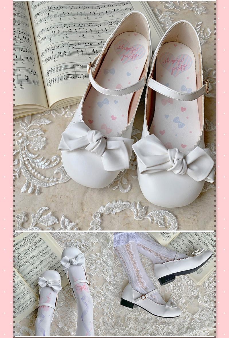 Kawaii Fashion Lolita Round-Toe Mary Jane Shoes Multicolor 22832:327398