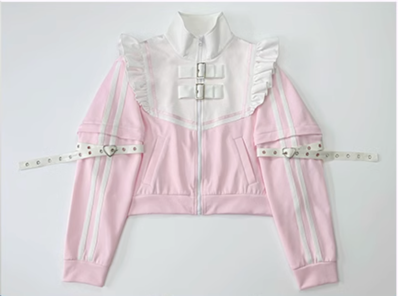 Tenshi Kaiwai Coat Detachable Sleeve Jacket with Angel Wings (L M) 29206:336272