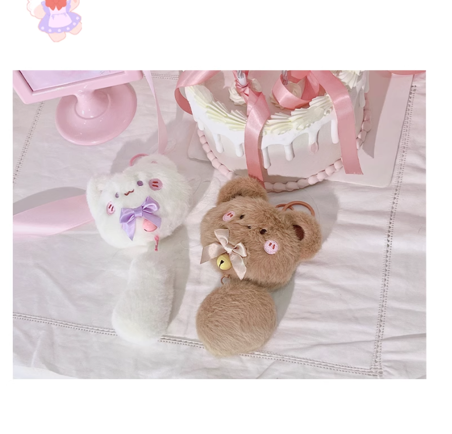 Kawaii Plush Pendant Keychain Mini Badge Bag 41090:687110