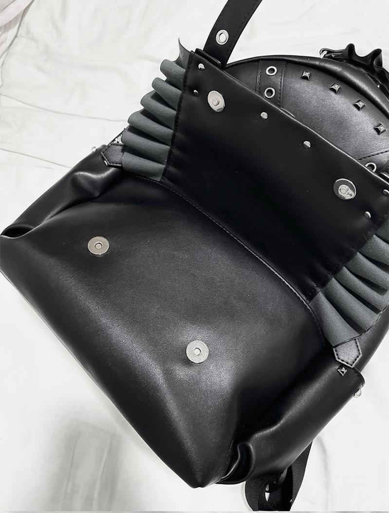 Subculture Black Backpack, Large Capacity 44670:818647