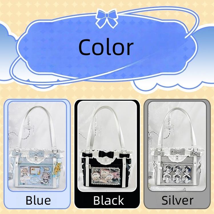 ACG Culture Satin Ita Bag Handle Bag With Removable Ribbon 43101:768459