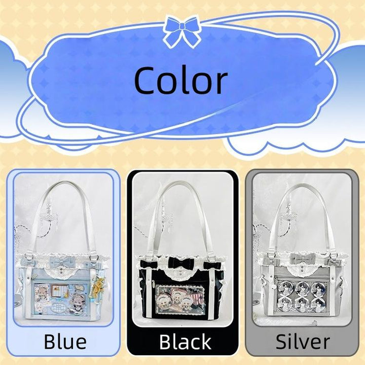 ACG Culture Satin Ita Bag Handle Bag With Removable Ribbon 43101:768459
