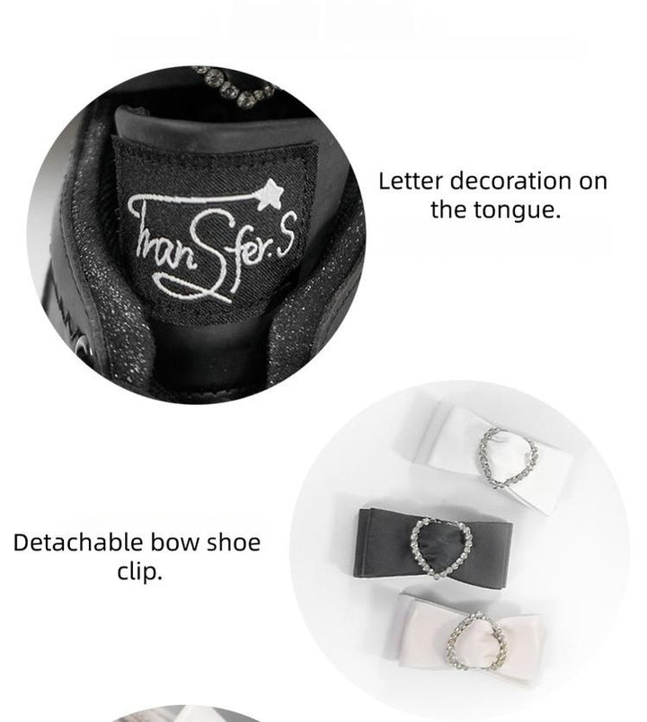Jirai Kei Platform Shoes, Glitter Upper 45422:847969