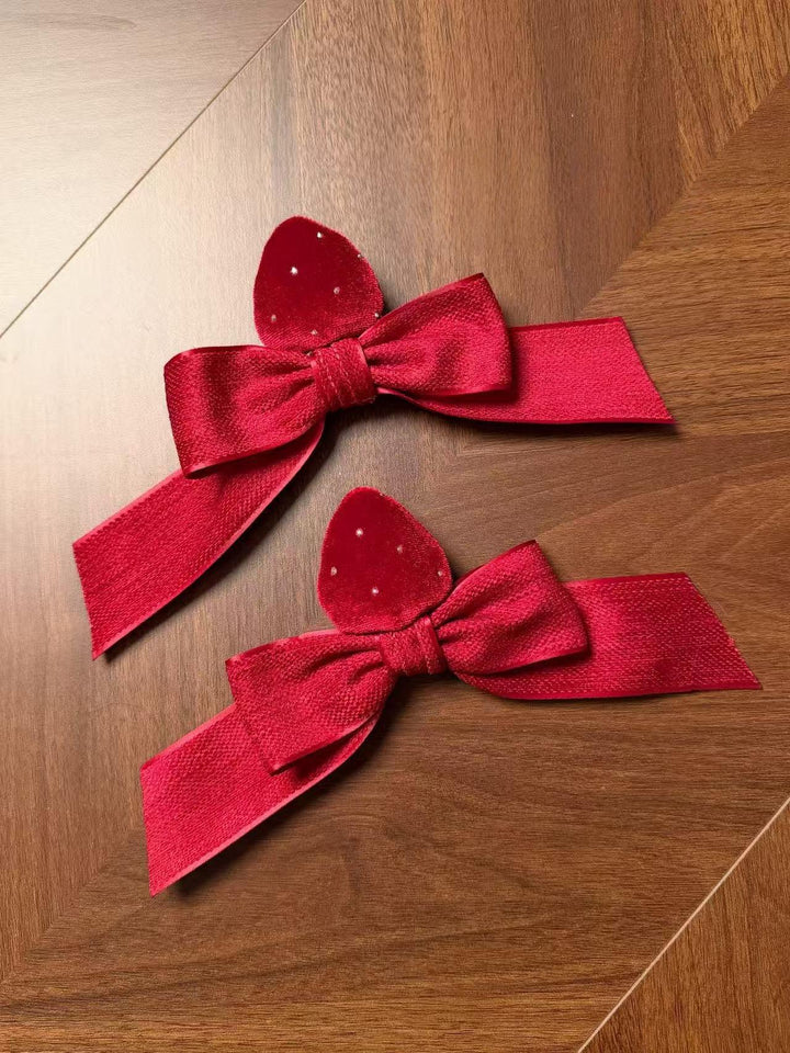 A-Line Daily Lolita OP Dress, Strawberry Accents (S) / L M S) 44324:805701