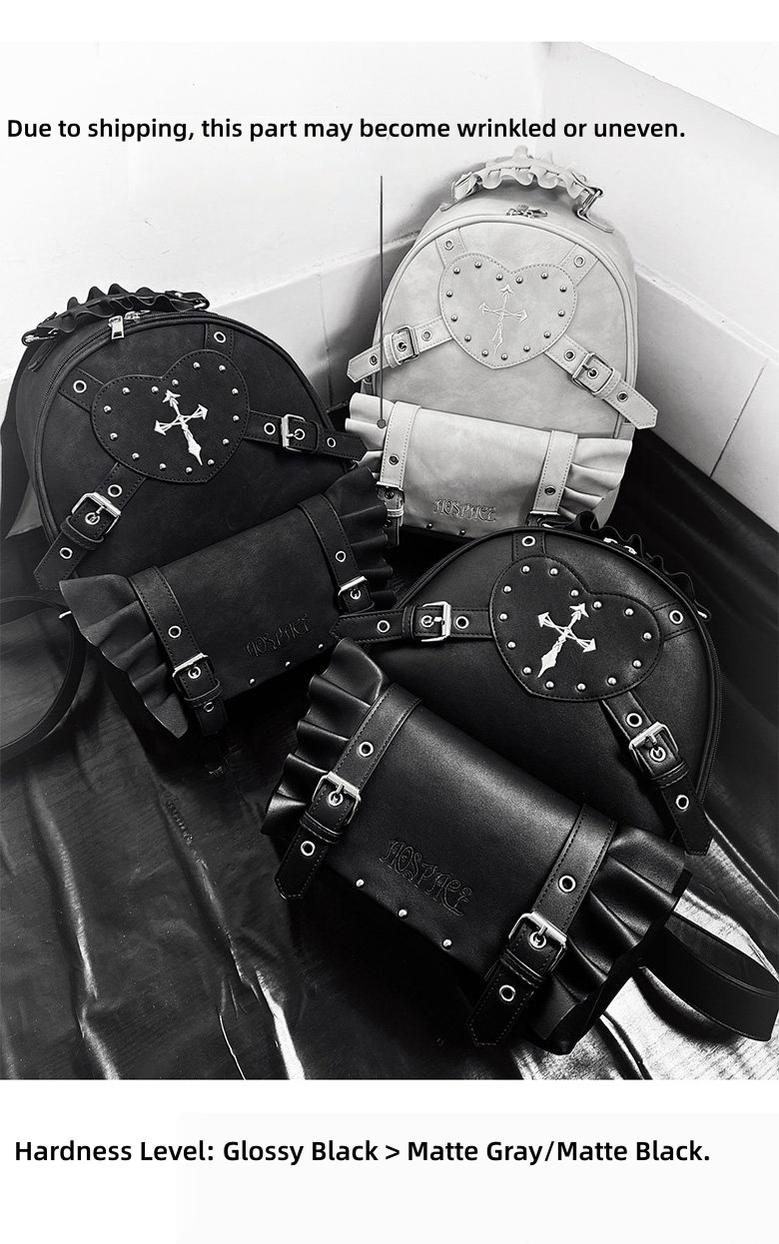 Subculture Punk Backpack Bag, Adjustable Shoulder Straps 44769:830436