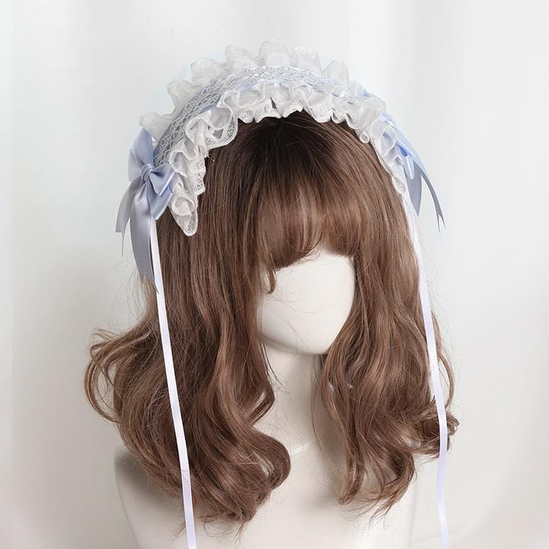 Lolita Headband Lace KC Detachable Cat Ear Headdress 35784:535828