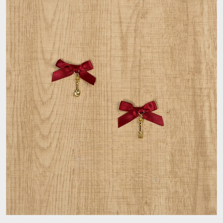 Jirai Kei Hair Clips, Rhinestone Pendant, Cutlery Pendant 44682:829989