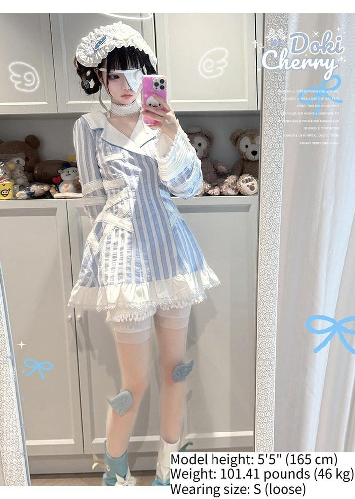 Tenshi Kaiwai Dress + Pocketed Cotton Shorts 43589:780586