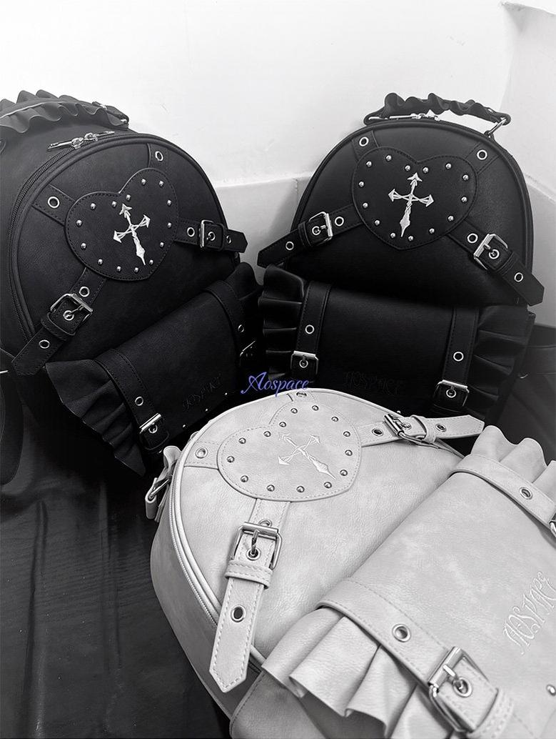 Subculture Punk Backpack Bag, Adjustable Shoulder Straps 44769:830434
