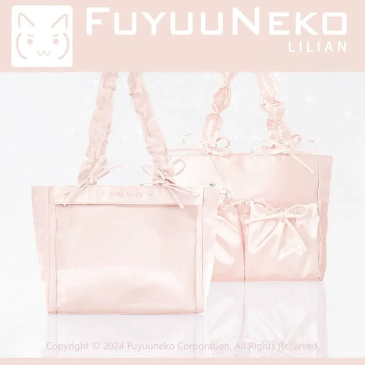 Imitation Silk Tote Itabag, Multiple Color 45430:851758