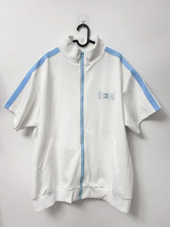 Short-sleeved Tenshi Kaiwai Jacket, Bandage Embroidery (L M) 43513:778904