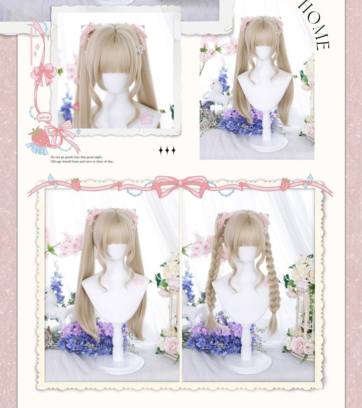 Jirai Kei Lolita Double Ponytail Wig 4Colors 22806:330684