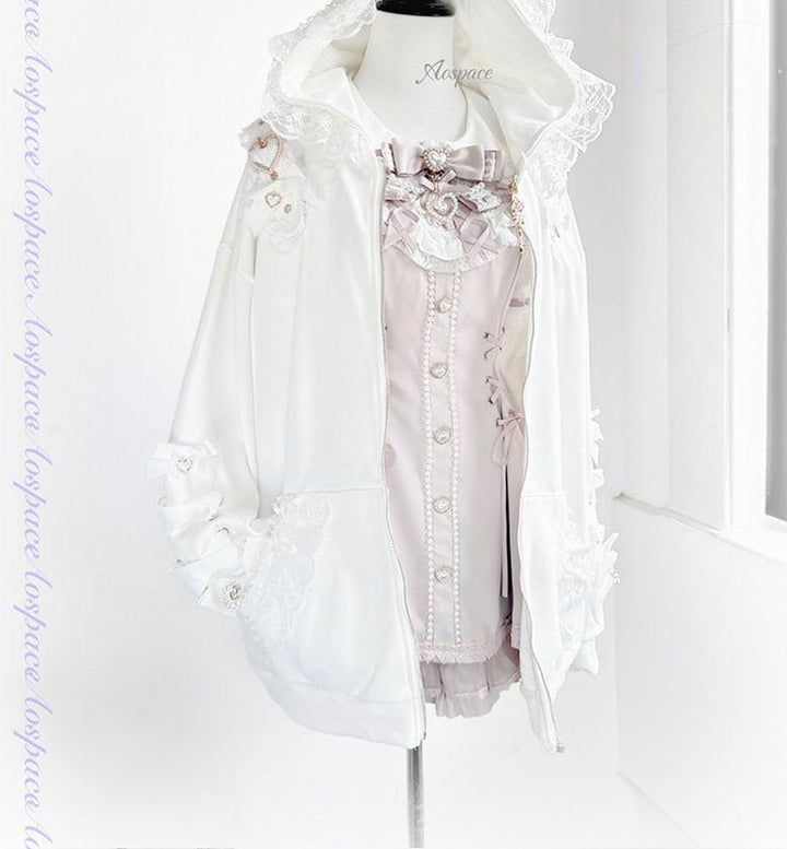 Subculture Hooded Sweatshirt, Oversized & Cat Ear 44926:829671