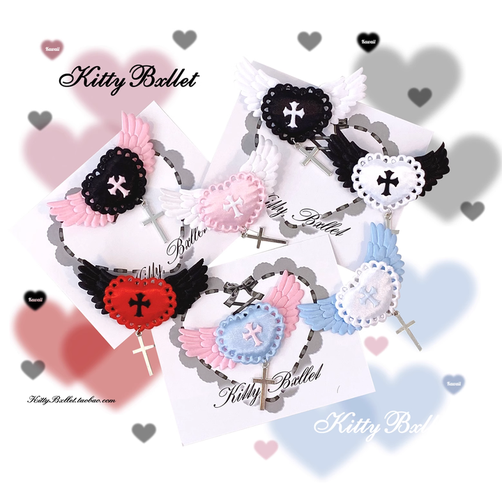 Jirai Kei Brooch Sweet Gothic Accessory Multi-color Brooch 39640:633654