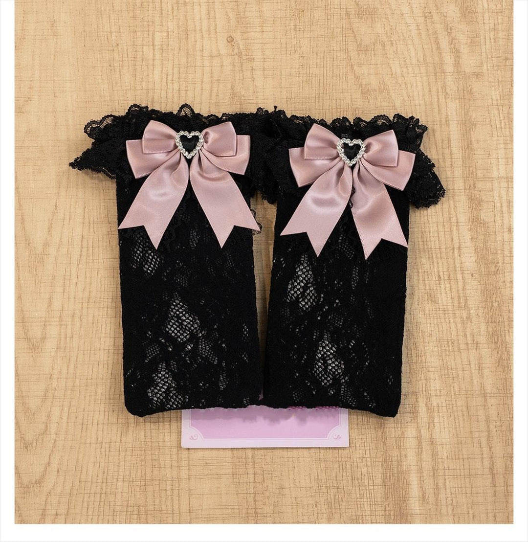 Jirai Kei Socks Kawaii Socks Butterfly Lace Mid-Calf Socks 21542:629530