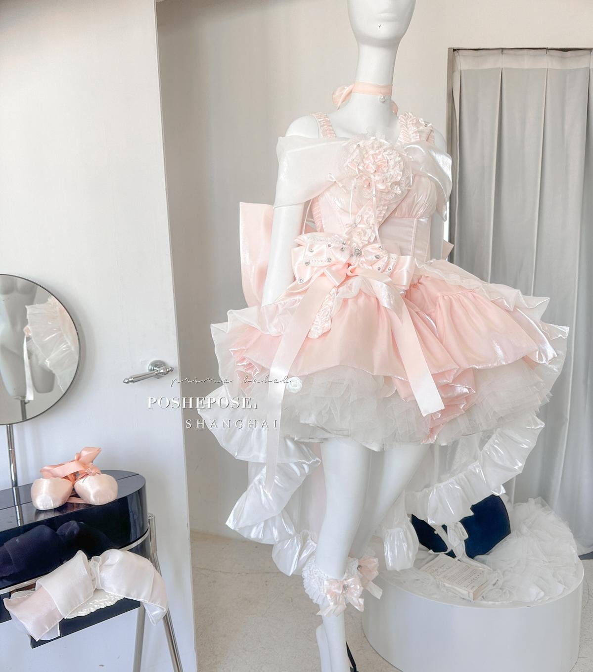 Lolita Dress Corset Dress Princess Vibe Dress Macaron Dress 36382:541690
