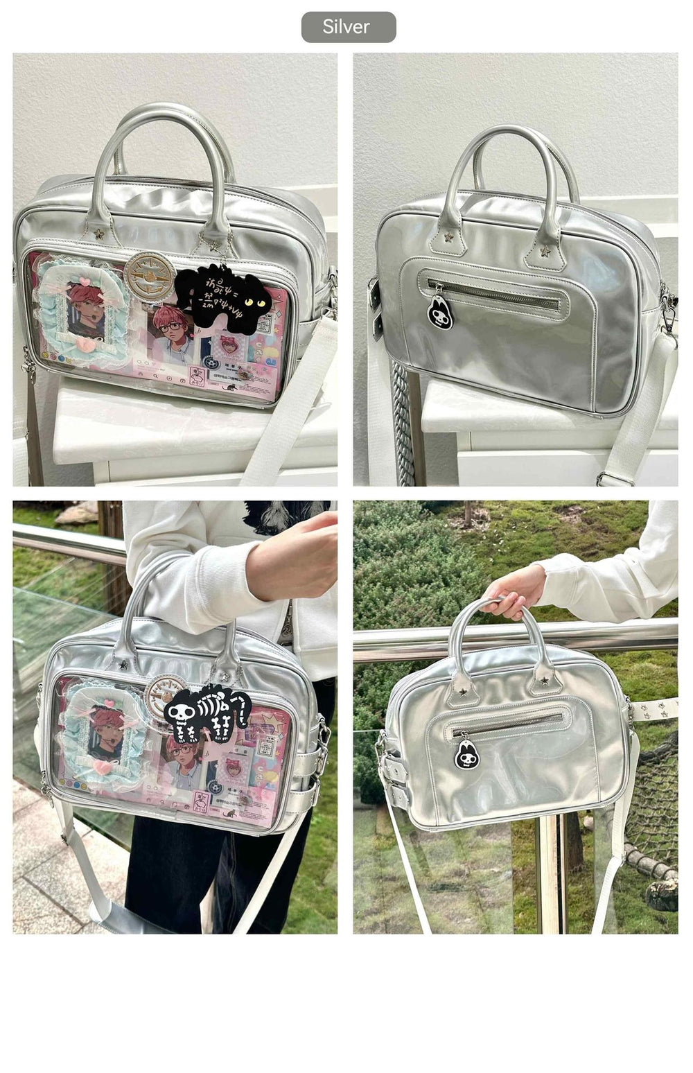 Kawaii Aesthetic Ita Bag Crossbody Bag Shoulder Bag Multicolor 33784:473854 33784:473854