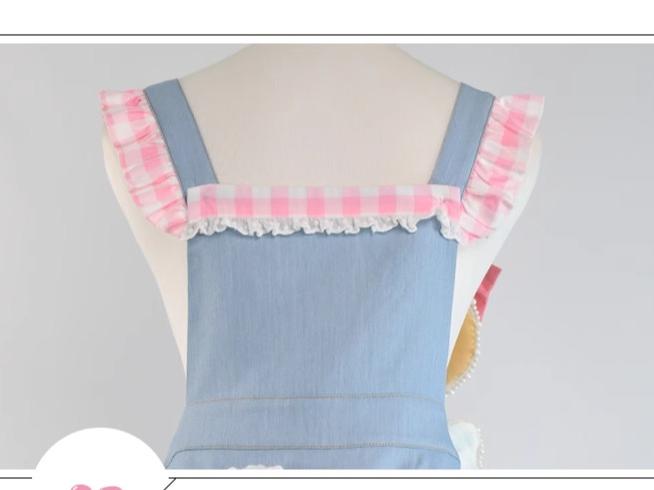 Sweet Lolita Dress Salopette Overall Skirt 37002:544296 37002:544296