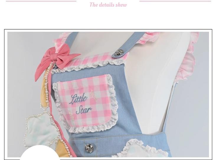 Sweet Lolita Dress Salopette Overall Skirt 37002:544292