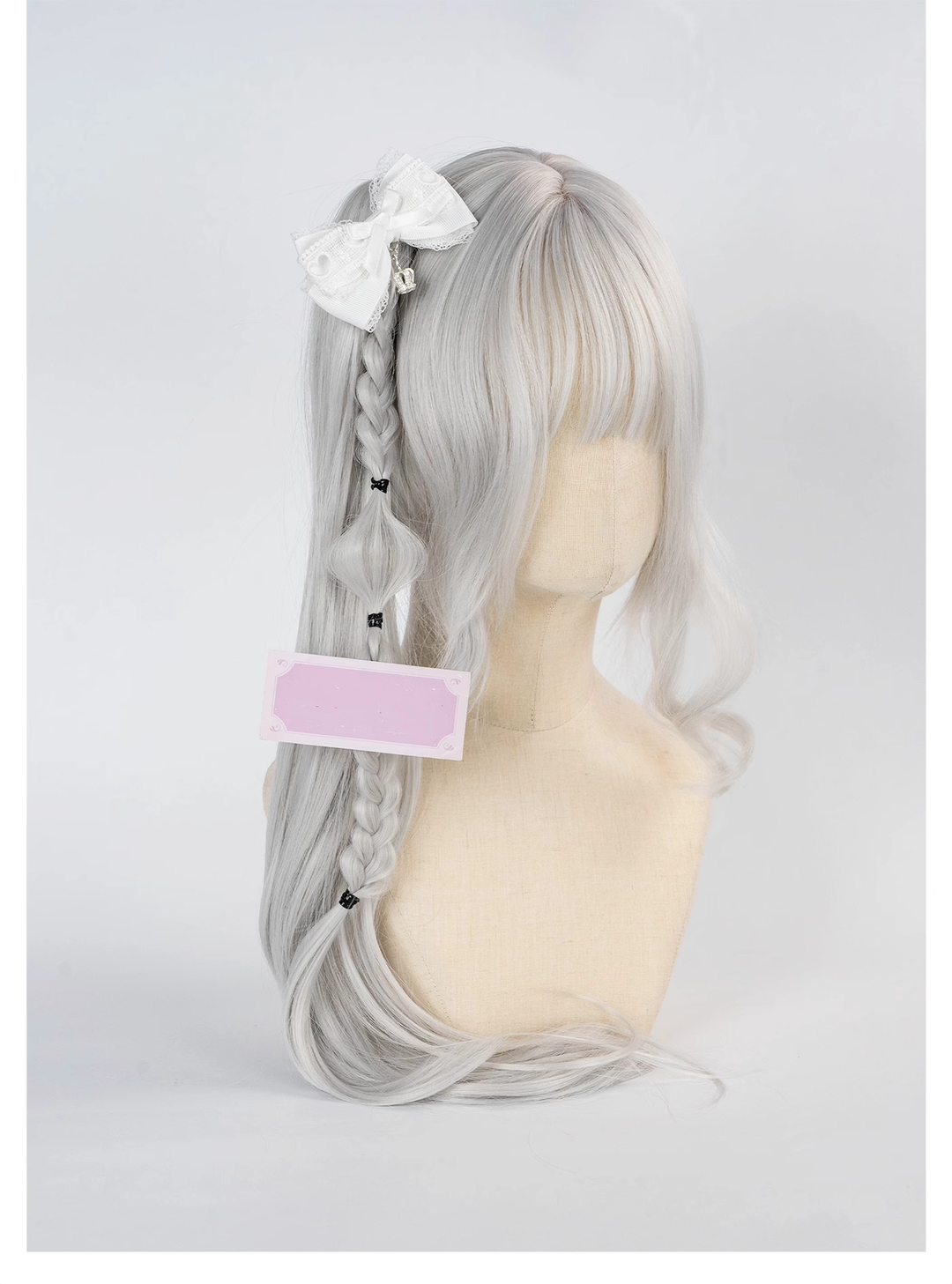 Jirai Kei Hair Clip Ryousangata Barrette Lolita Bow Headpiece 41588:704206