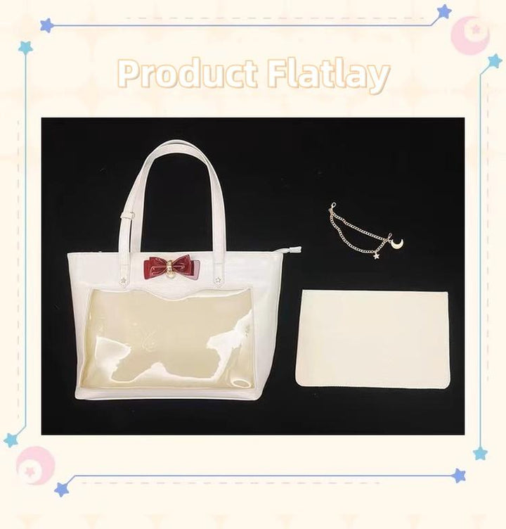 Kawaii Ita Bag Large Capacity Star Moon Shoulder Bag 40128:655452