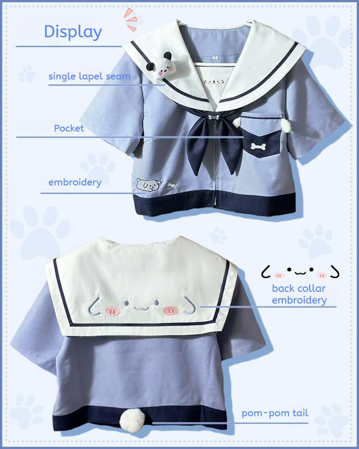 Kawaii JK Uniform, Puppy Accents 43791:785228