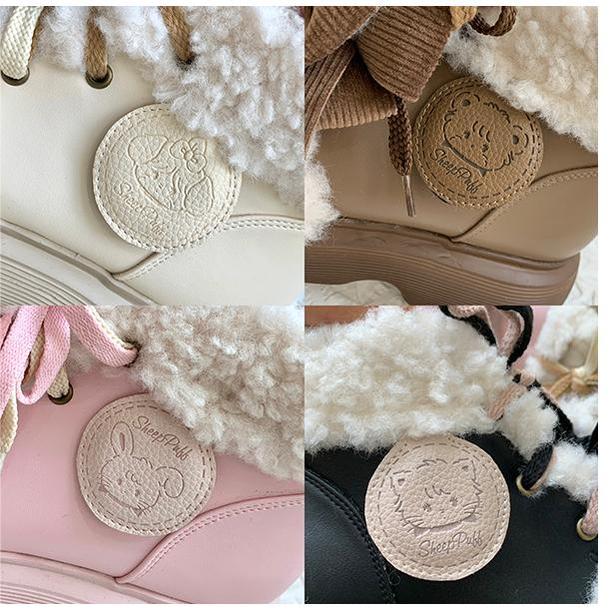 Kawaii Shoes Animal Ears Short Snow Boots 33770:447734 33770:447734