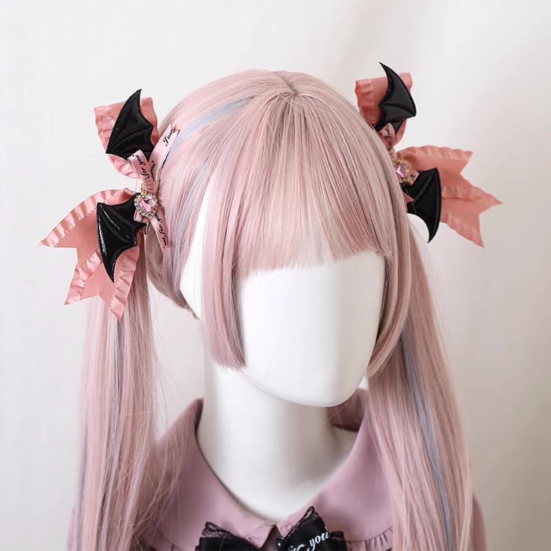 Jirai Kei Hair Clips Lolita Spice Girls Wing Hair Pins 22538:333124 22538:333124