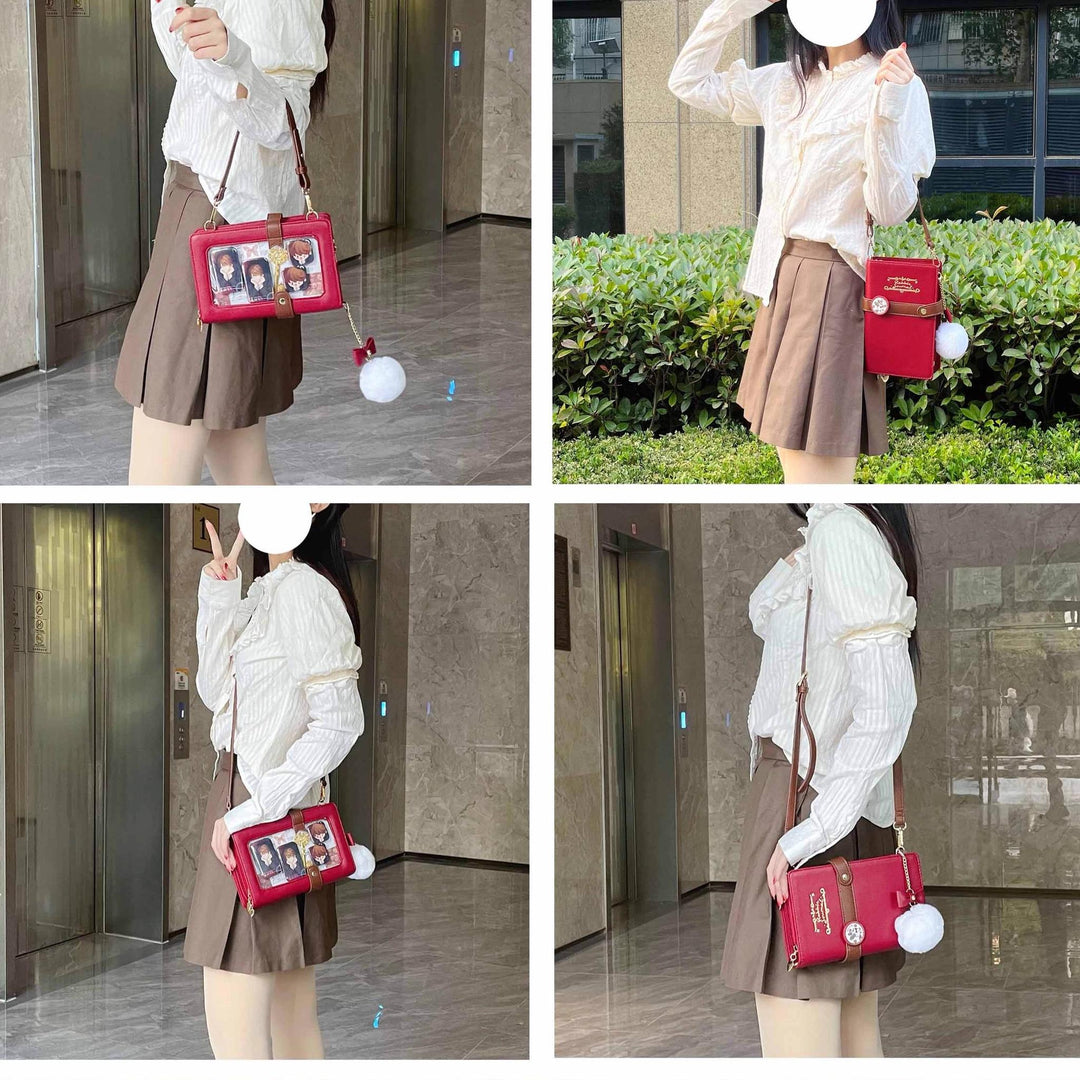 Kawaii Itabag Diary Card Bag Small Capacity Crossbody Bag 41816:722652