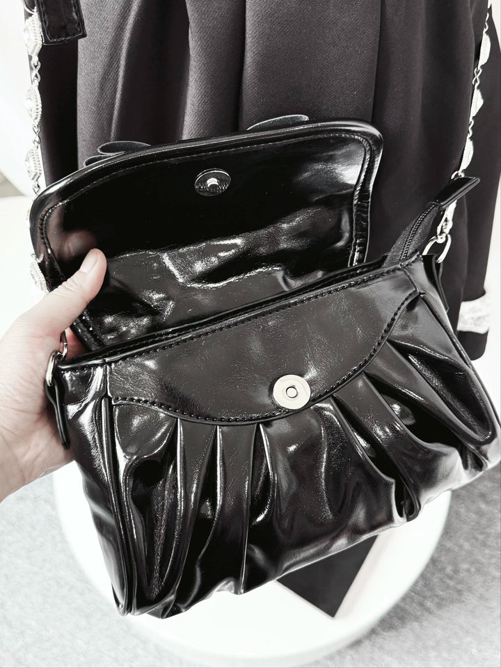 Jirai Kei Handle Crossbody Bag, Adjustable Bag Strap 45110:839414