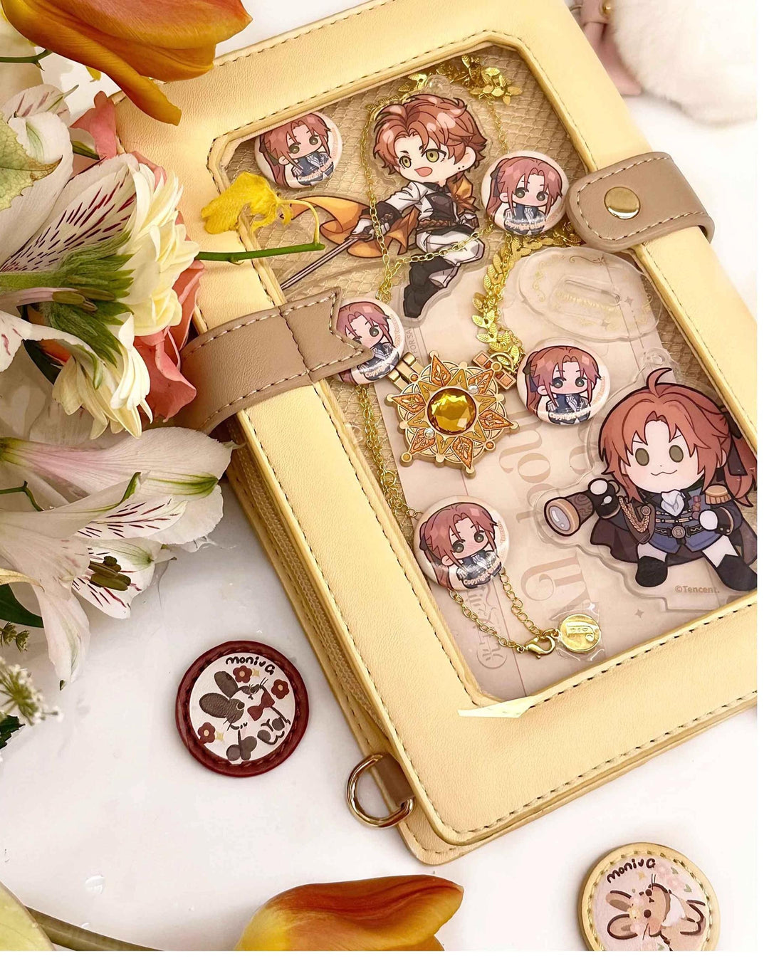 Kawaii Itabag Diary Card Bag Small Capacity Crossbody Bag 41816:722674