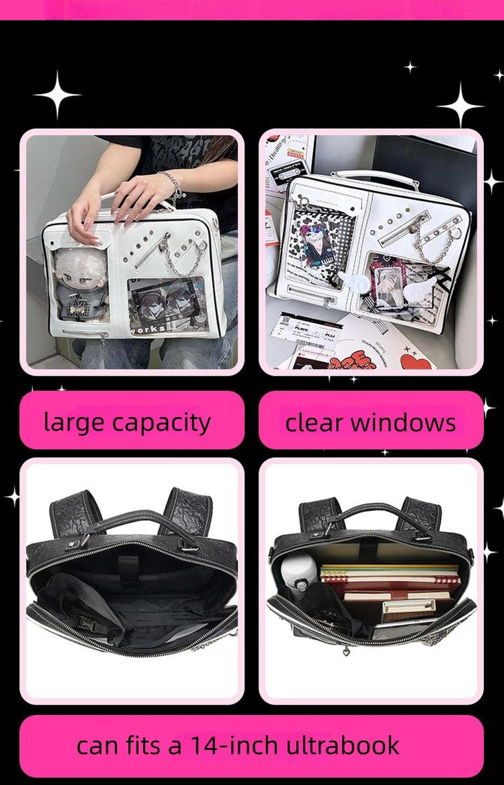 Large Laptop Itabag, Multiple Wearing Style 45419:847589