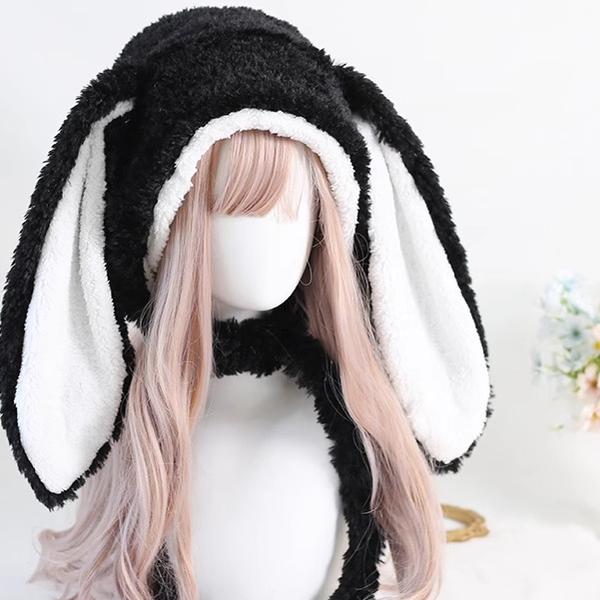 Lolita Kawaii Long Eared Bunny Hat Warm Multicolored Hat 28928:345010 28928:345010