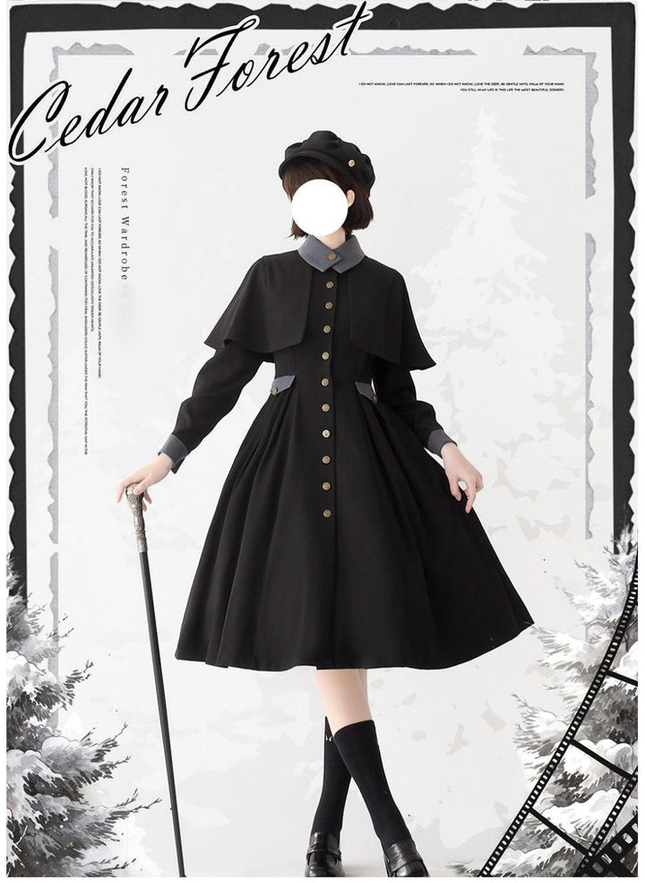 Classic Lolita Dress Forest Wardrobe Elegant Lolita Coat 40942:680894